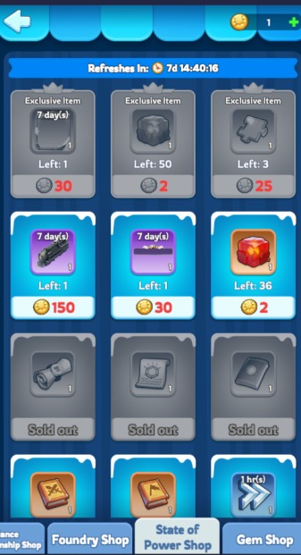 State of Power Shop