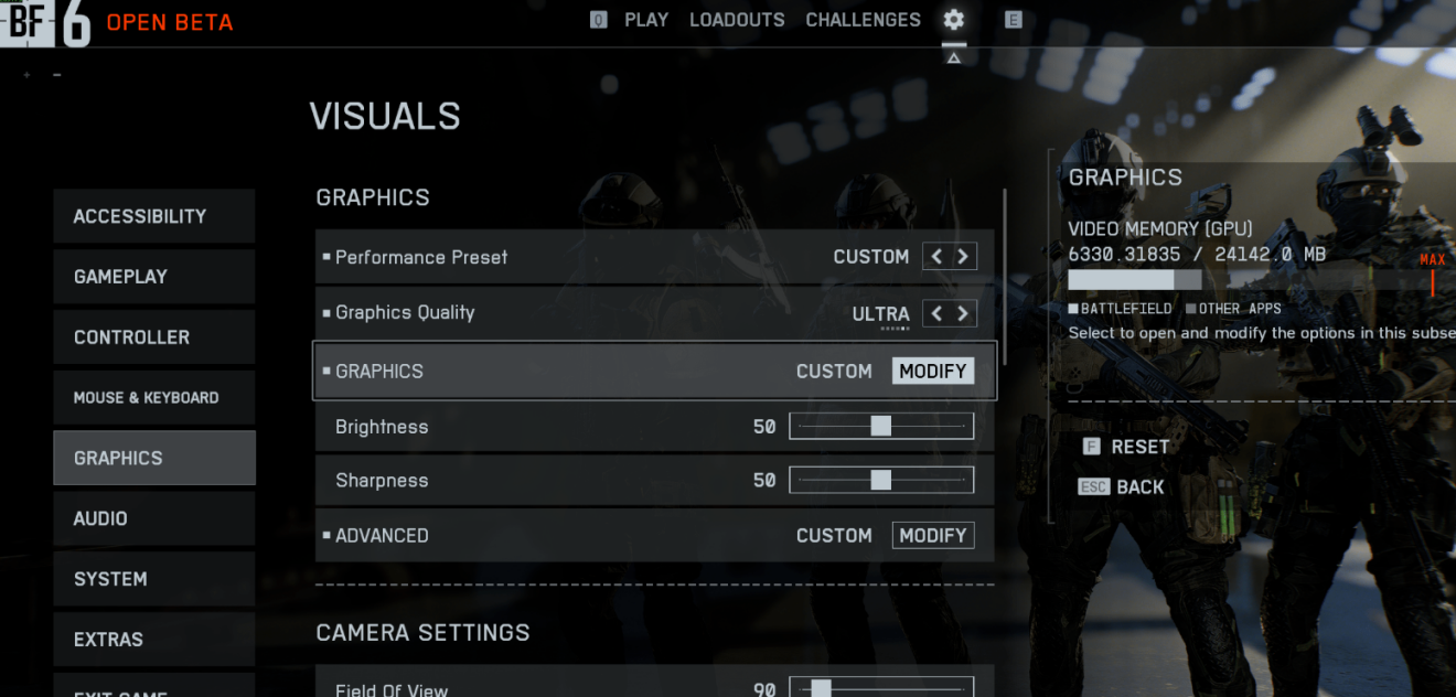 Battlefield 6 graphics settings 