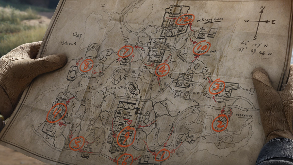 Treasure Hunting with Maps