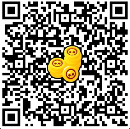 Código QR do Brawl Stars for 500 Coins