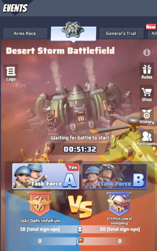 Last War Events
