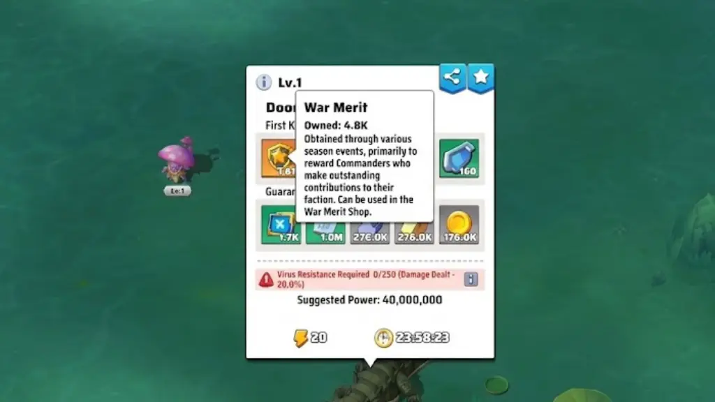 War Merit