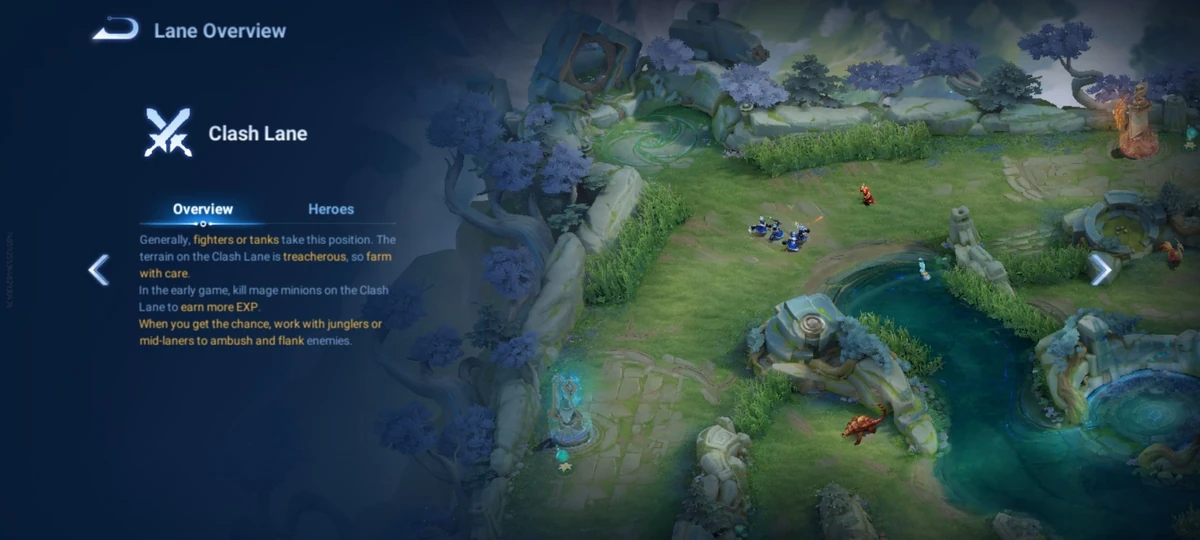 Honor of Kings Clash Lane