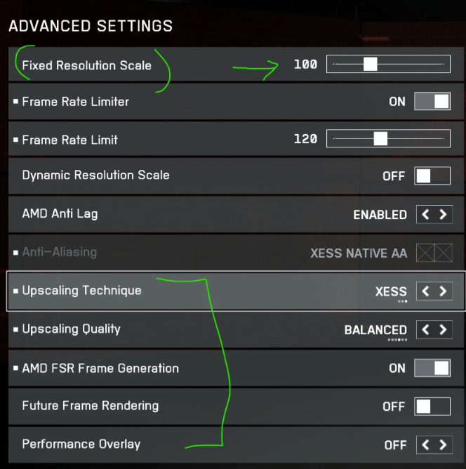 Resolution & Render Scale