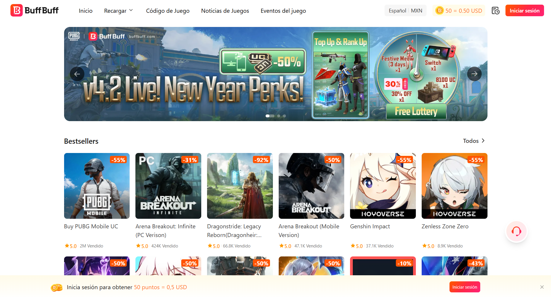 Consejo Extra: La mejor tienda para recargar diferentes juegos