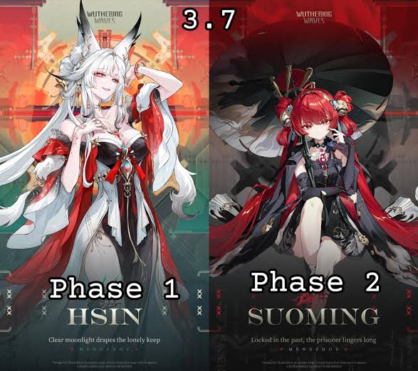Wuthering Waves 3.7 Banner leaks