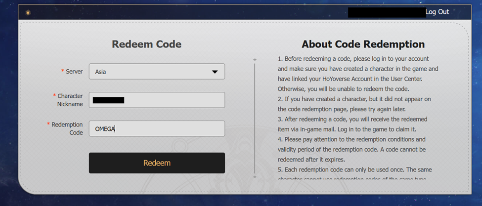 “tutorial cara redeem code hsr step-by-step sampai berhasil”
