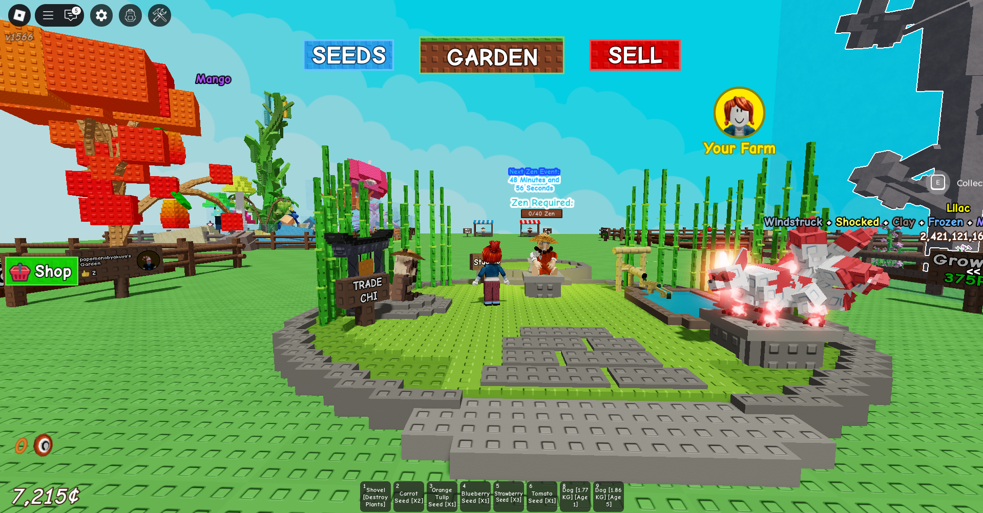 How to Get Tranquil Plants, Chi, & Zen Points