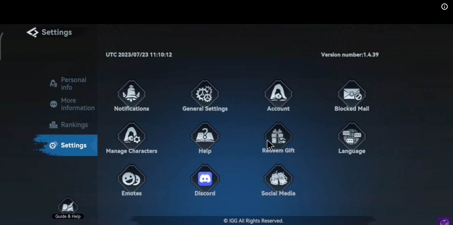 4.&nbsp;選擇 禮品兌換（或同等的「兌換」選項）。