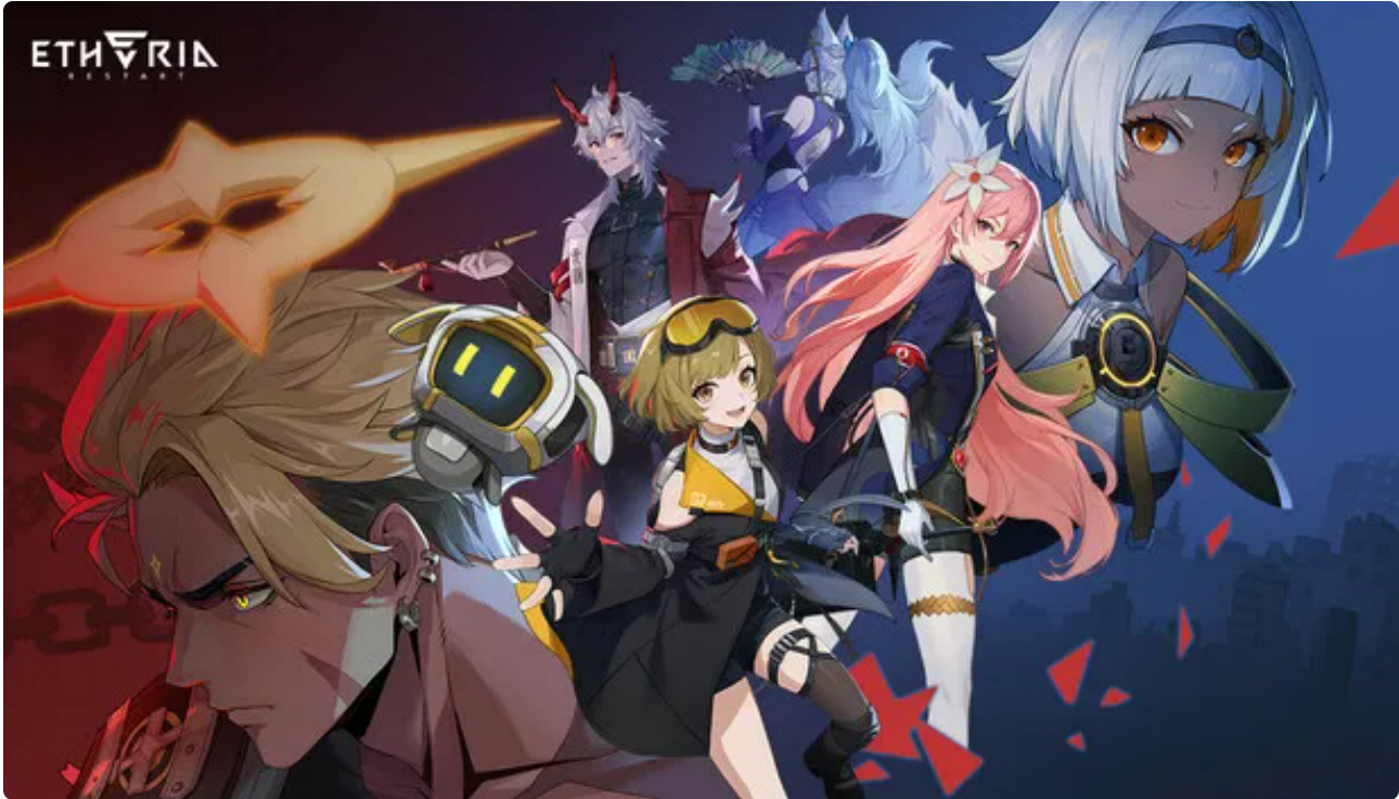 Ilustração do jogo Etheria:Restart