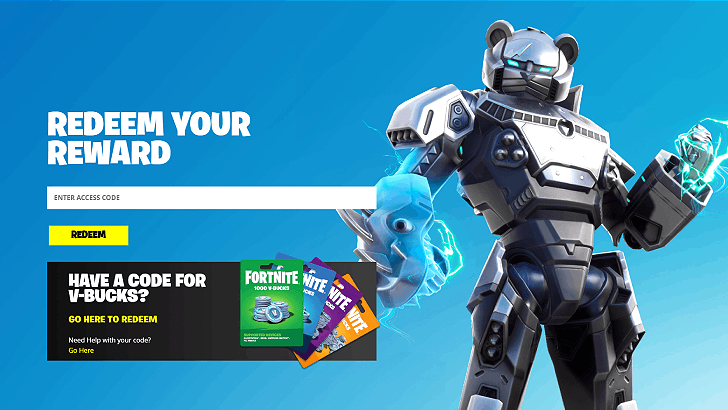 Click Redeem