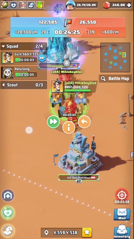 Last War Desert Storm: BattleField