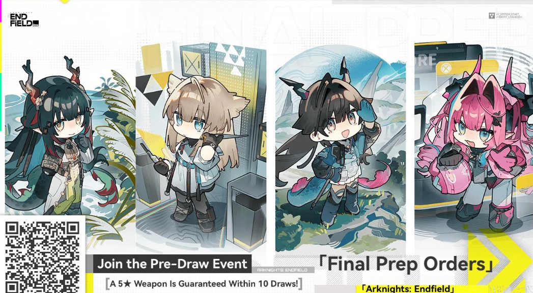 Join the Arknights Endfield Pre-draw Event