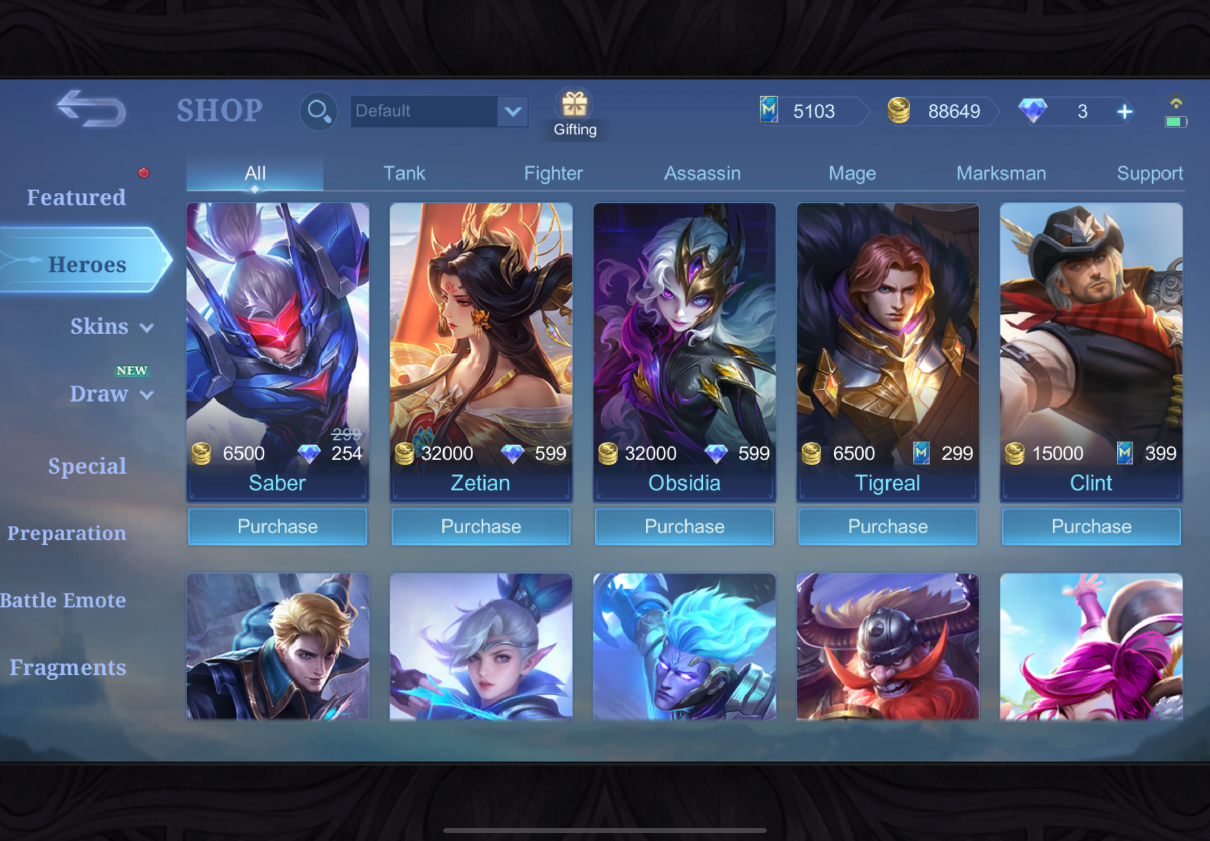 Mobile Legends Heros