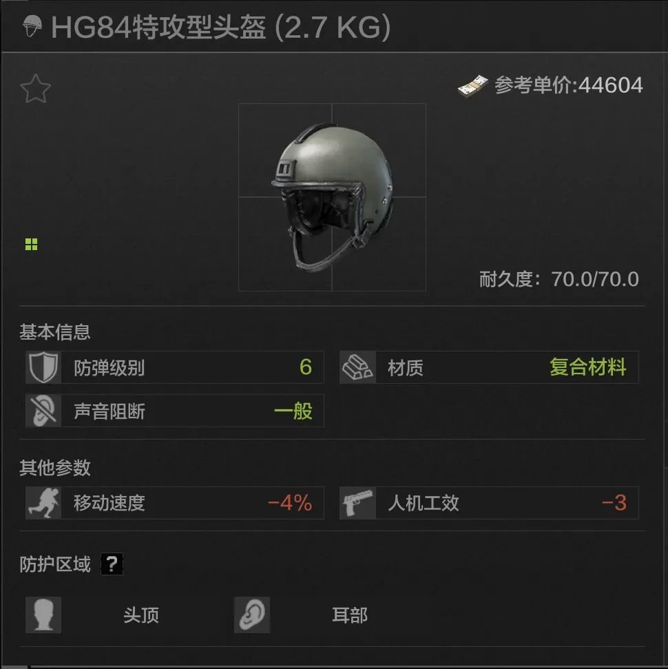 HG84 Assault Helmet