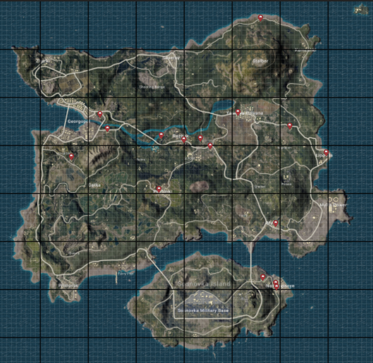 PUBG Mobile Erangel Map Guide: Complete Strategy, Loot Routes, and ...